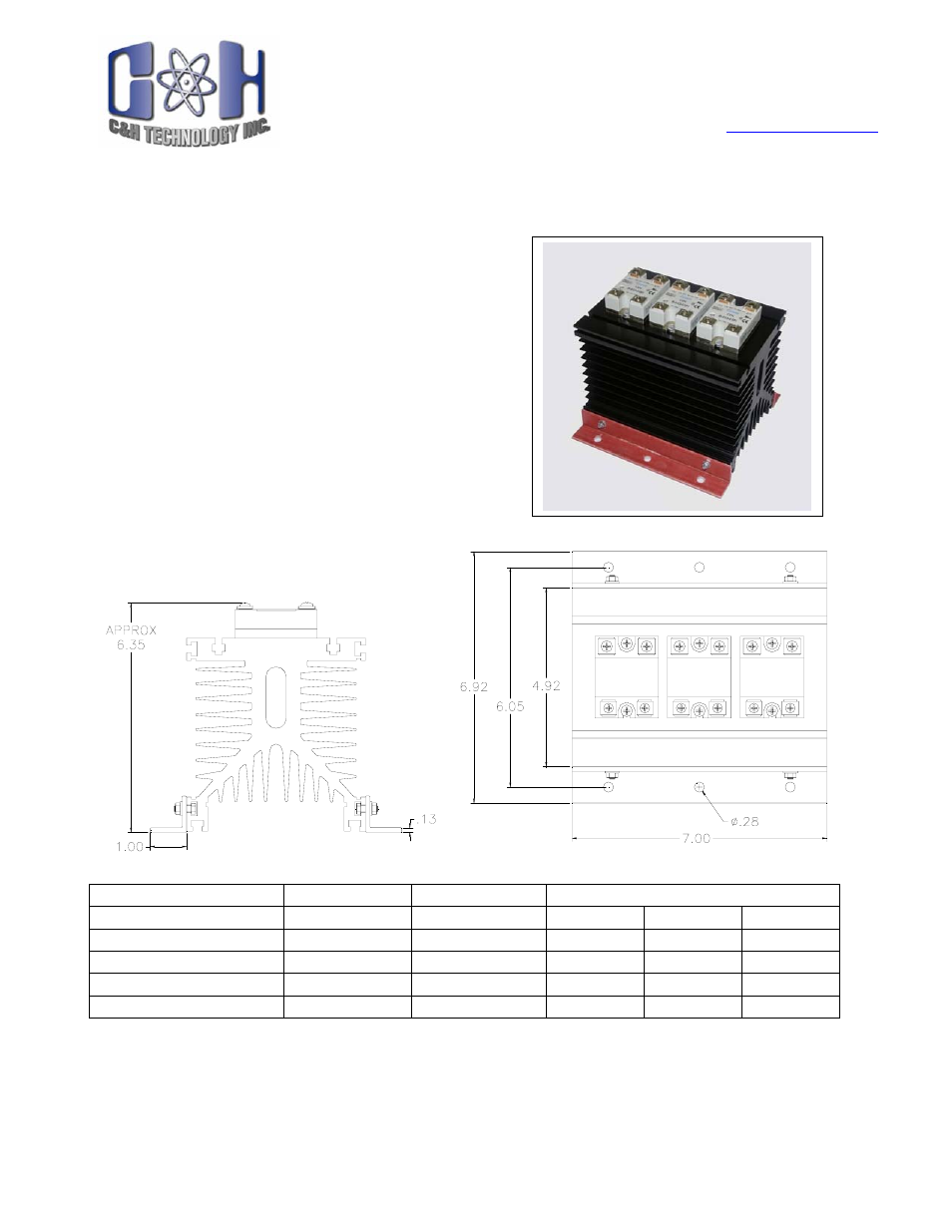 C&H Technology CHASS3R25 User Manual | 4 pages