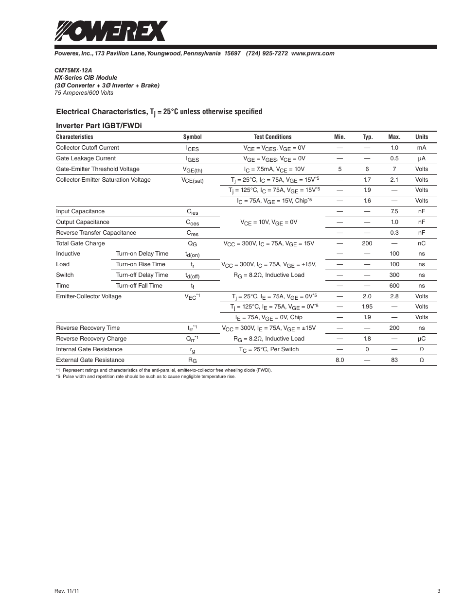 C&H Technology CM75MX-12A User Manual | Page 4 / 8