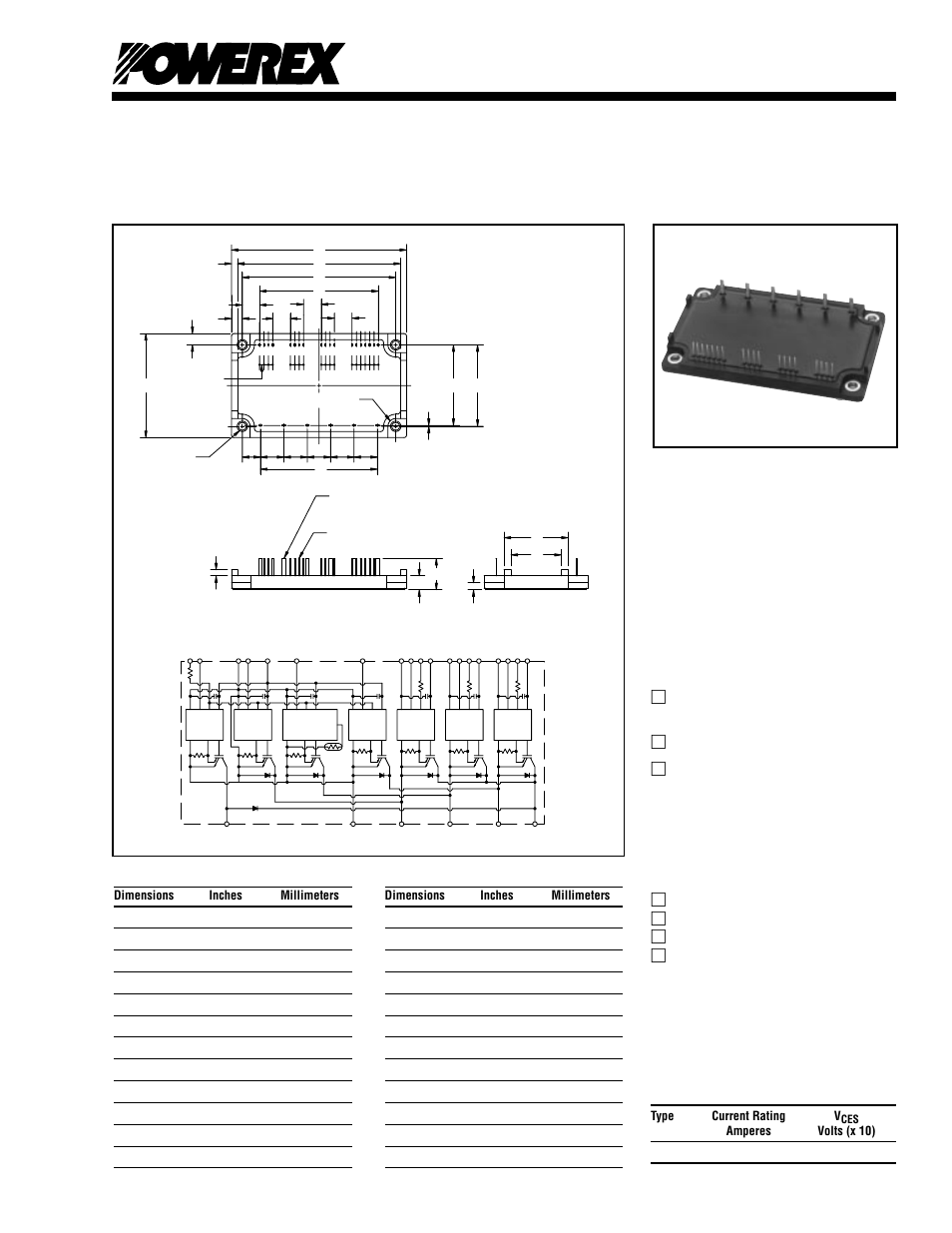 Intellimod™ module | C&H Technology PM15RSH120 User Manual | Page 2 / 9