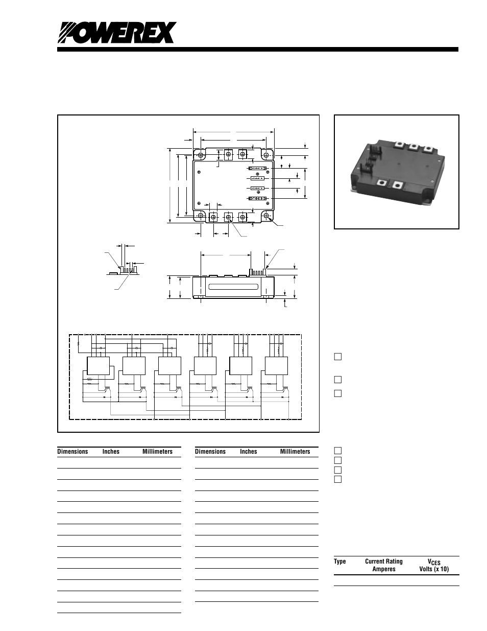 Intellimod™ module | C&H Technology PM75CVA120 User Manual | Page 2 / 7