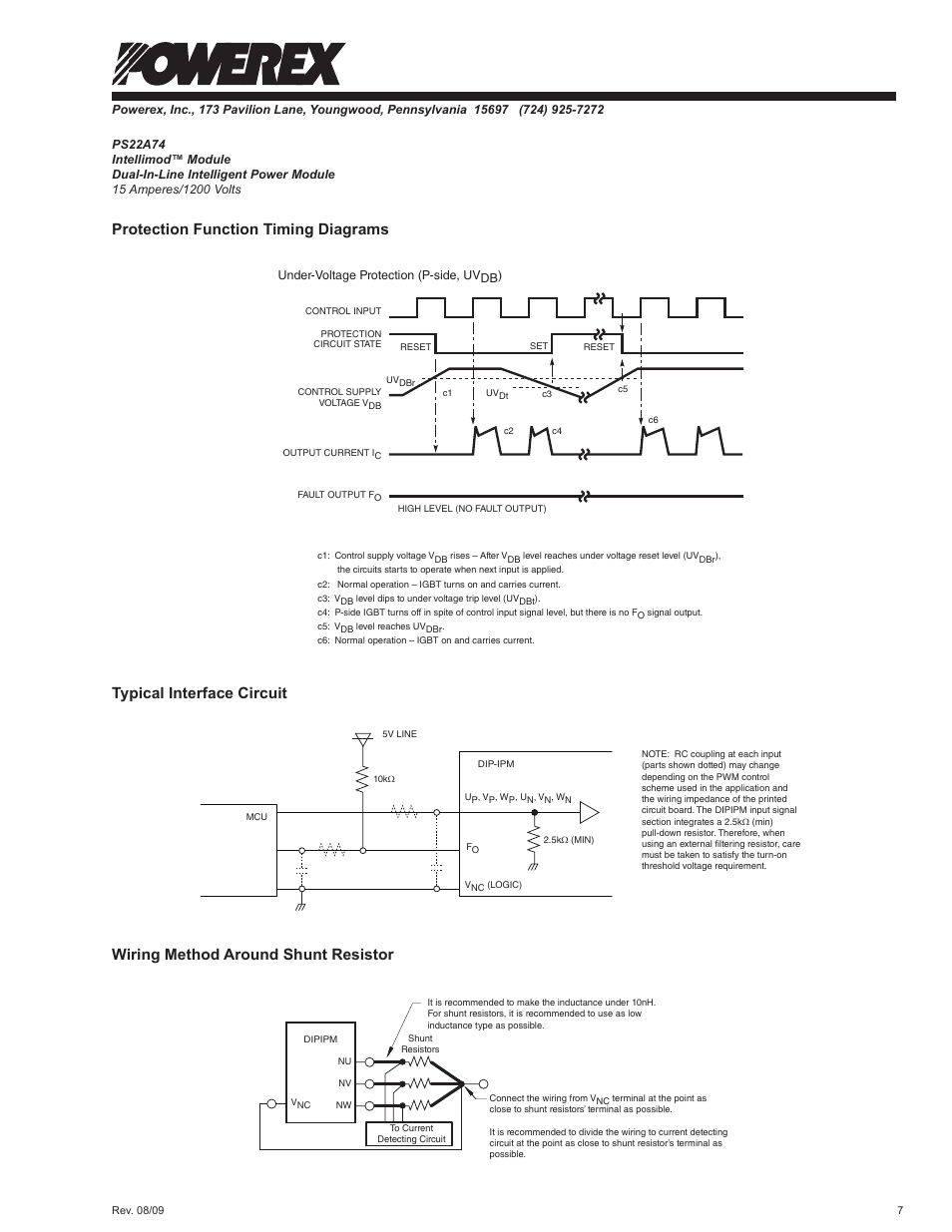 C&H Technology PS22A74 User Manual | Page 8 / 8