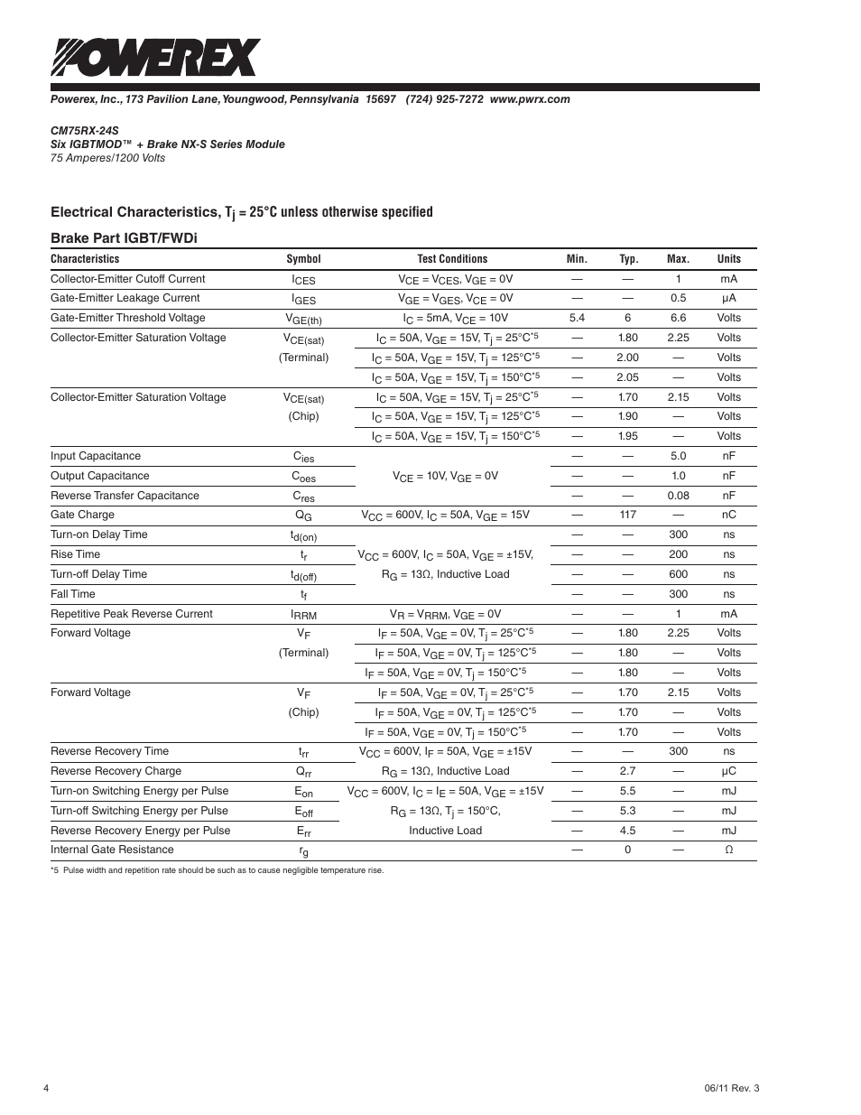 C&H Technology CM75RX-24S User Manual | Page 6 / 11
