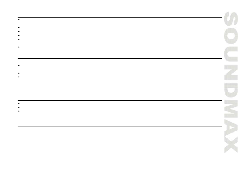 Import ant safeguards, Power supply, Setting the clock | Radio operation | SoundMax SM-2600 User Manual | Page 3 / 9