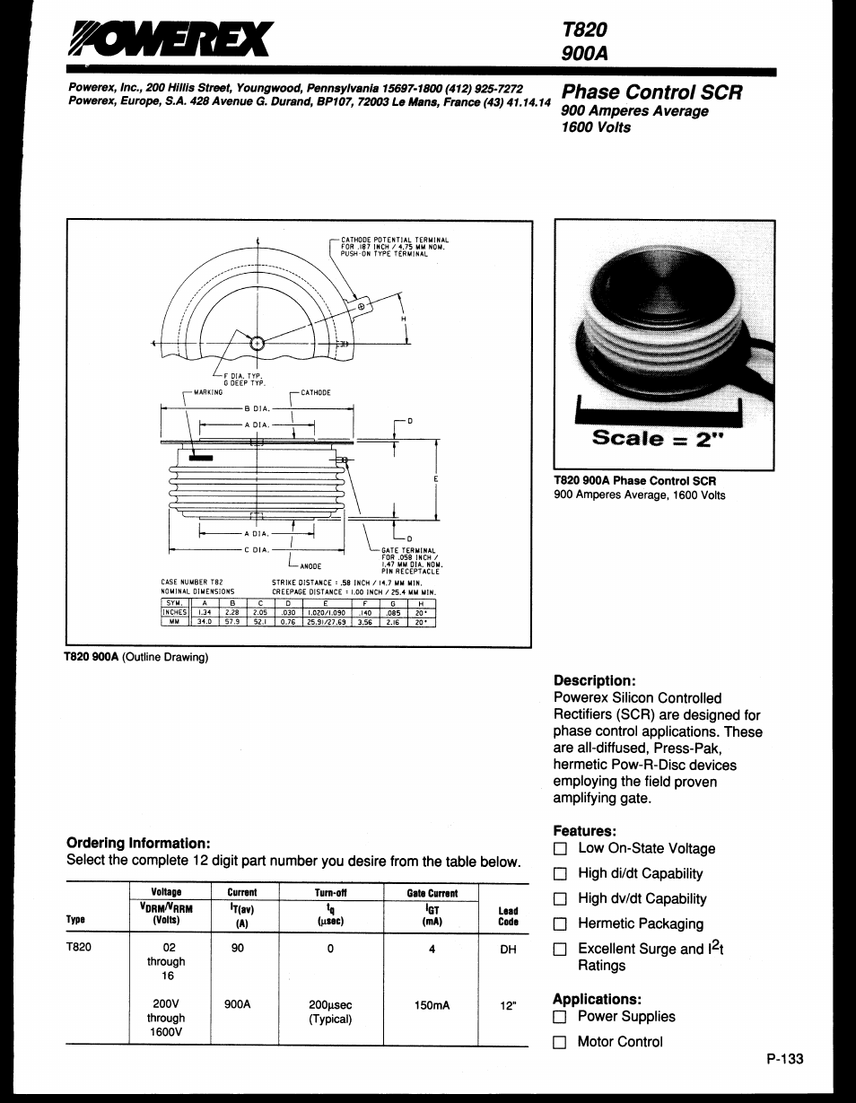 C&H Technology T820--90 User Manual | Page 2 / 5