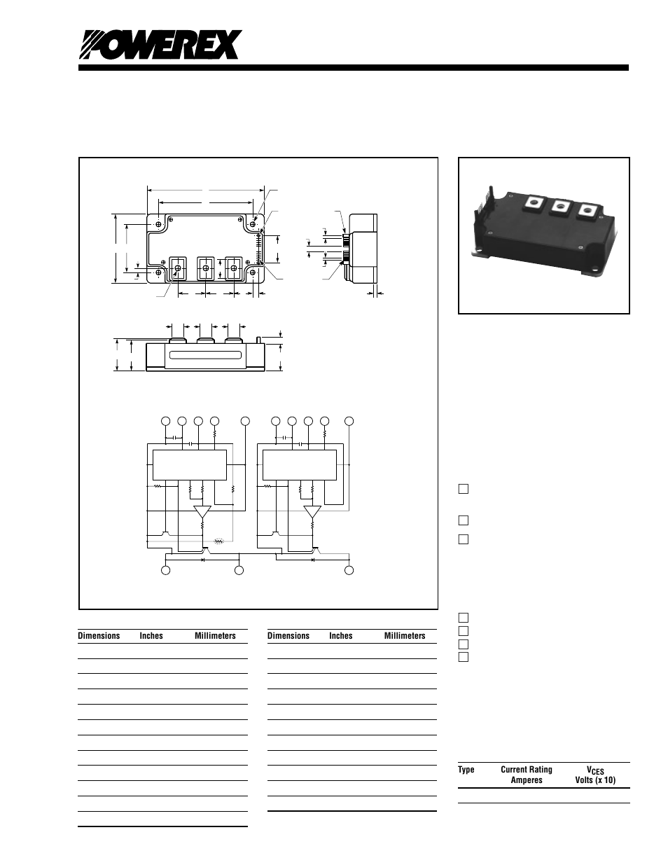 Intellimod™ module | C&H Technology PM400DVA060 User Manual | Page 2 / 7