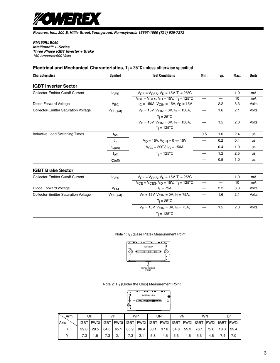 C&H Technology PM150RLB060 User Manual | Page 4 / 7