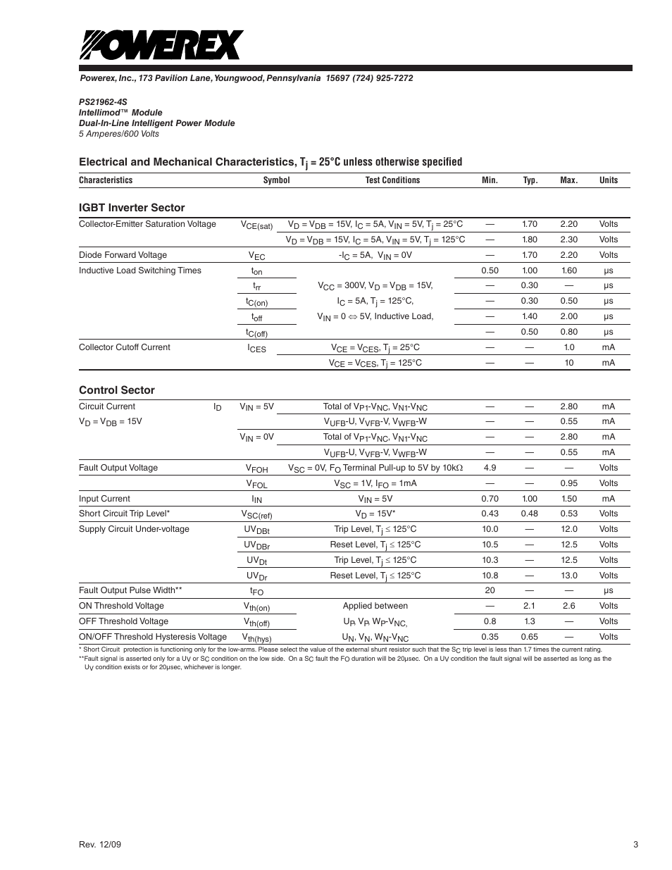 C&H Technology PS21962-4S User Manual | Page 4 / 11