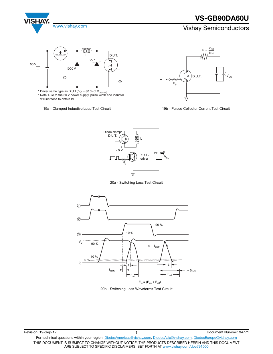 Vs-gb90da60u, Vishay semiconductors | C&H Technology VS-GB90DA60U User Manual | Page 8 / 11