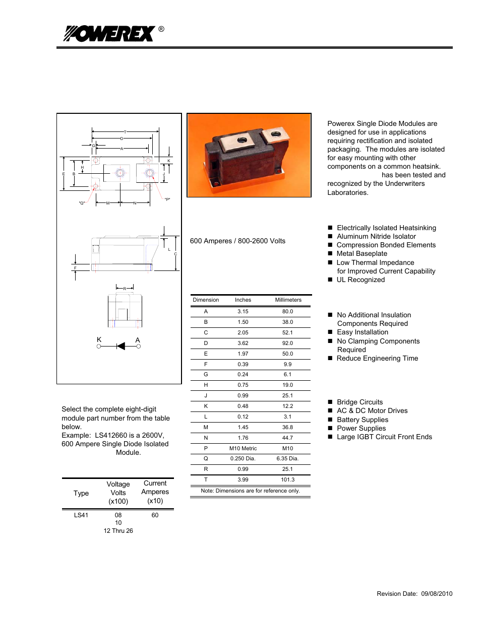 Ls41, Connection diagram | C&H Technology LS41__60 User Manual | Page 2 / 5