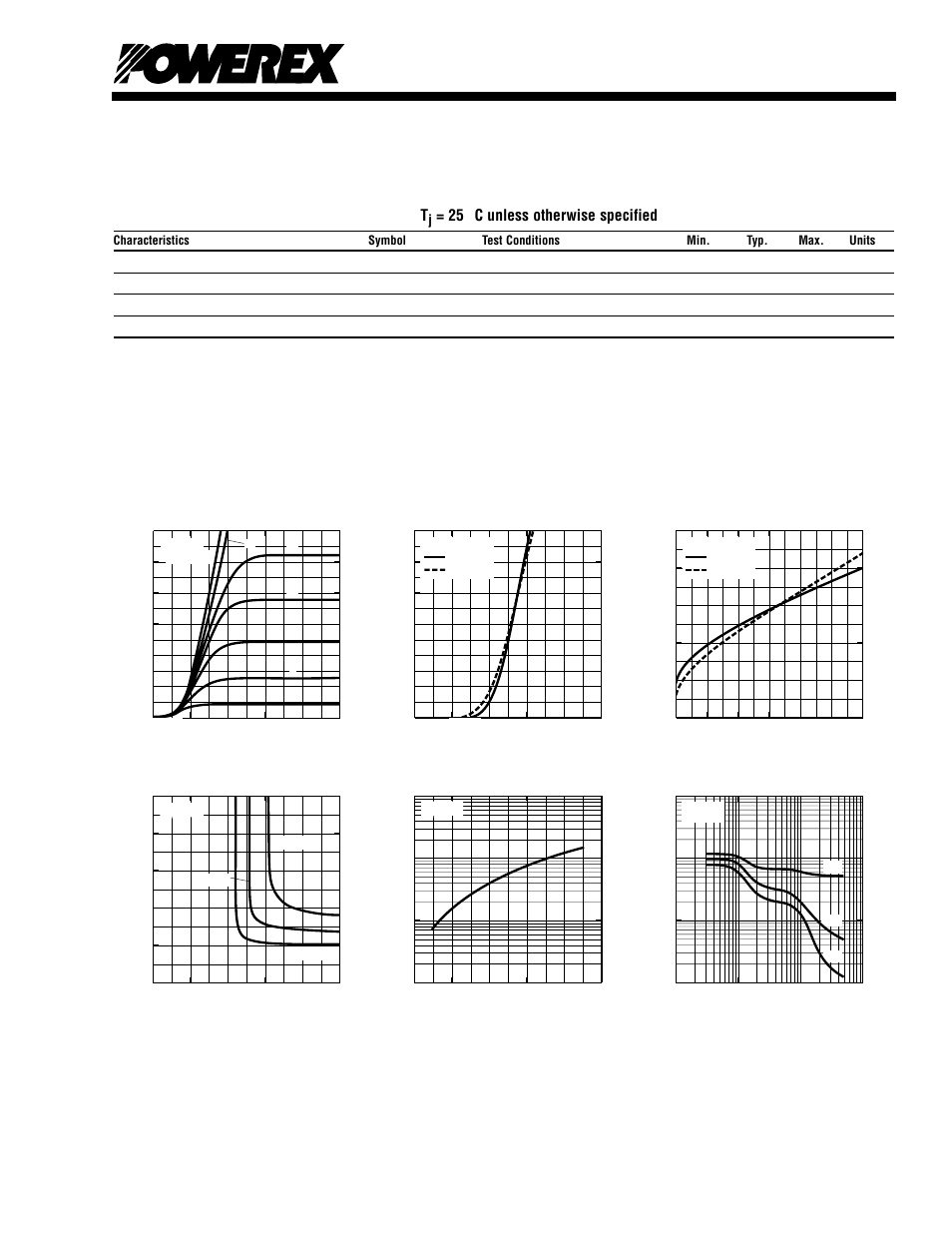 Thermal and mechanical characteristics, t, 25 ° c unless otherwise specified | C&H Technology CM75E3U-24H User Manual | Page 5 / 6