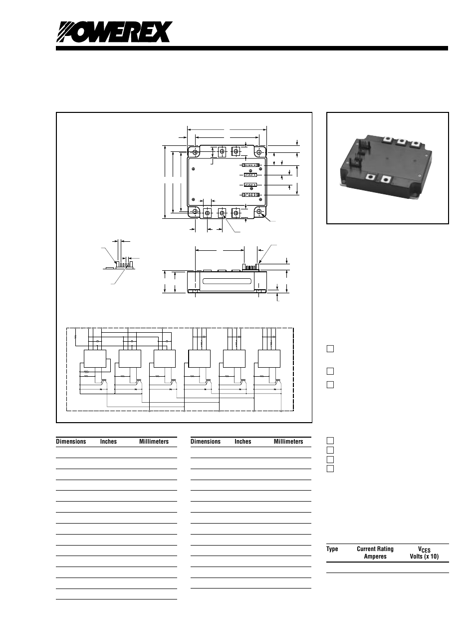 Intellimod™ module | C&H Technology PM100CVA120 User Manual | Page 2 / 7