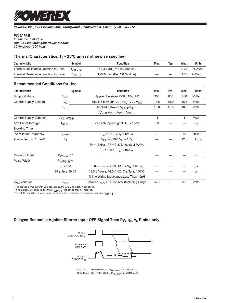C&H Technology PS22A78-E User Manual | Page 5 / 10