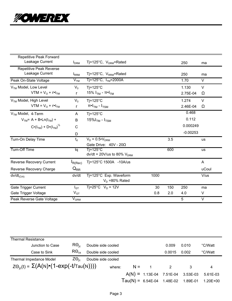 Tbsd h, Exp(-t | C&H Technology TBSD__210H User Manual | Page 4 / 5