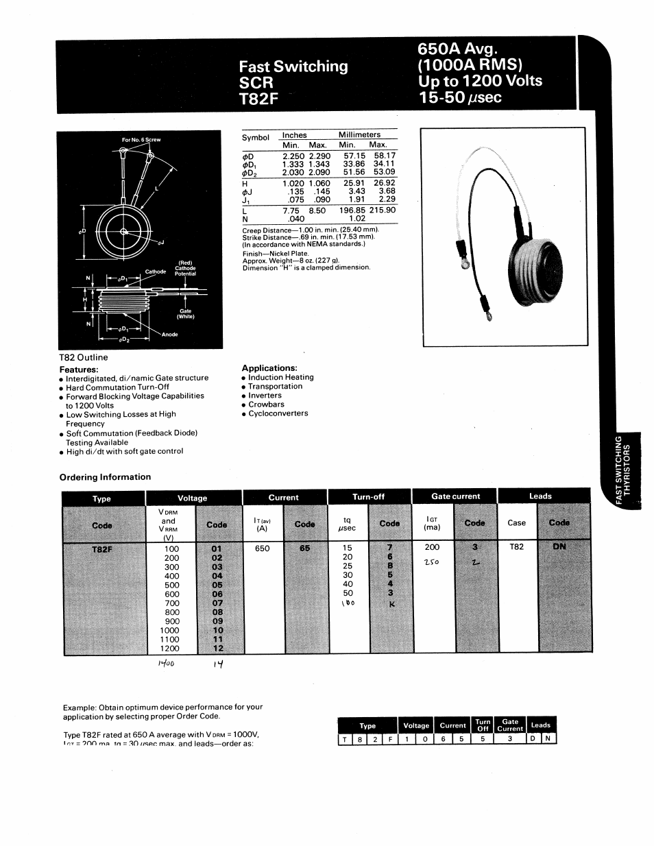 C&H Technology T82F--65 User Manual | Page 2 / 3