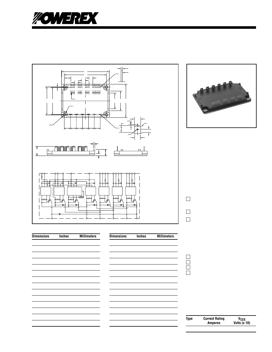 Intellimod™ module | C&H Technology PM50RSK060 User Manual | Page 2 / 9