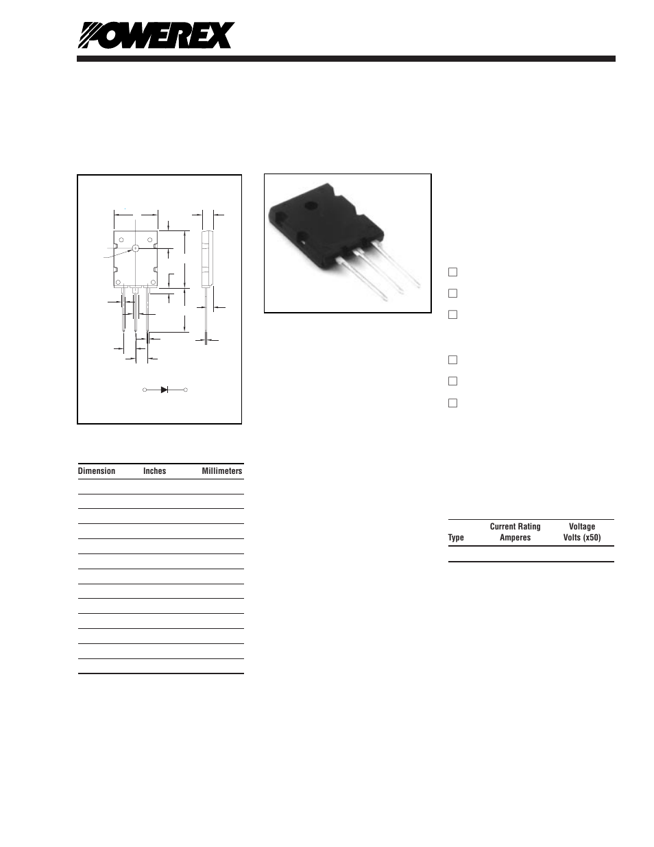 Super fast recovery single diode, Rm25hg-24s | C&H Technology RM25HG-24S User Manual | Page 2 / 3