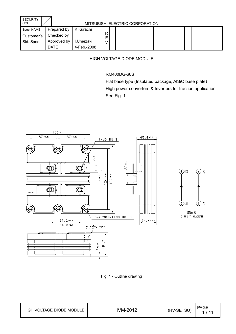 C&H Technology RM400DG-66S User Manual | Page 2 / 12