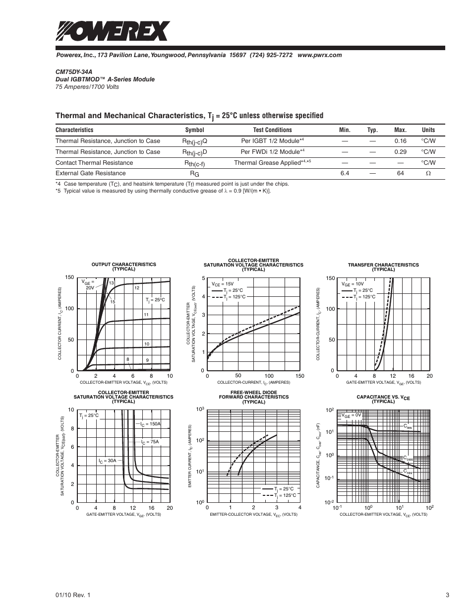 C&H Technology CM75DY-34A User Manual | Page 5 / 6