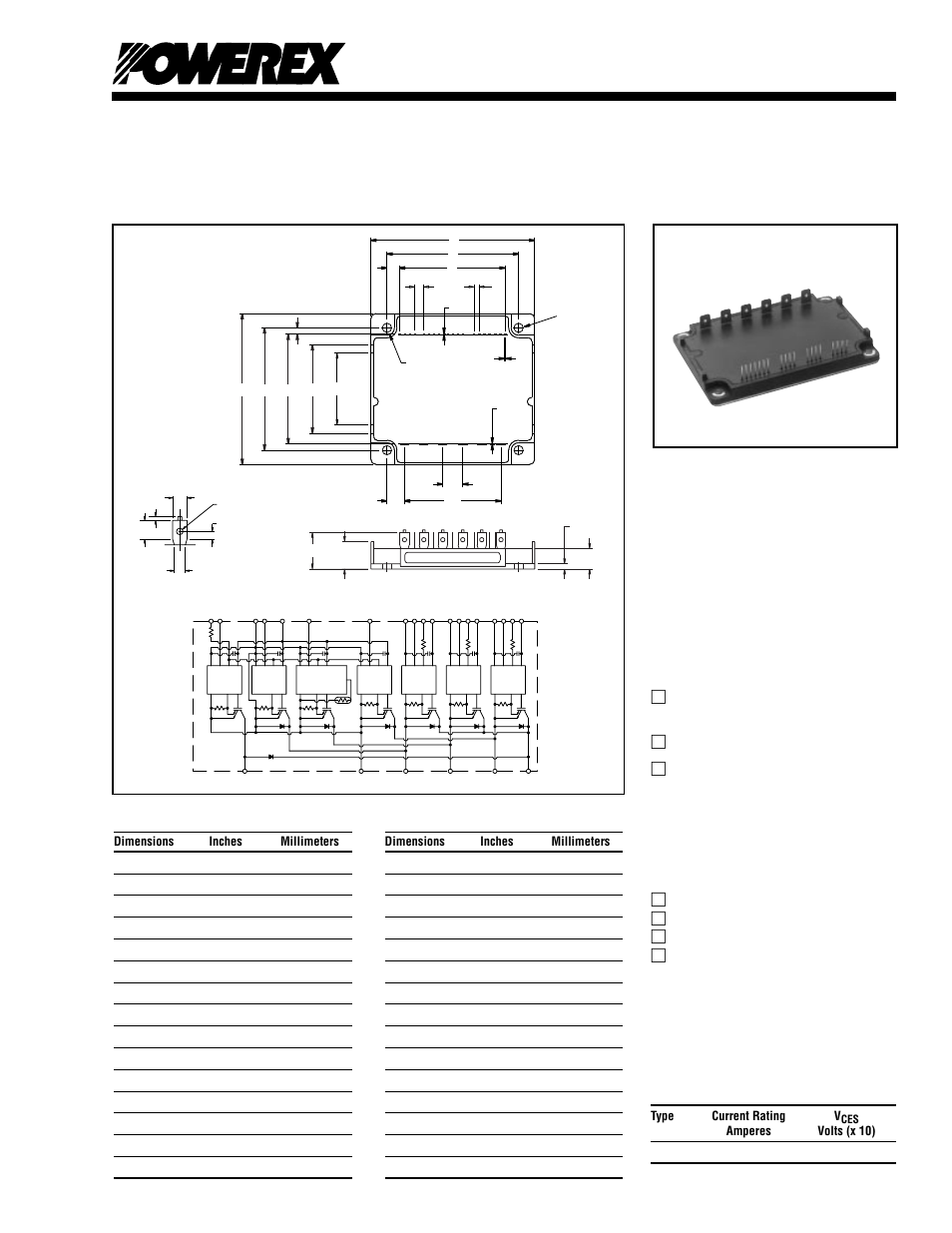 Intellimod™ module | C&H Technology PM75RSK060 User Manual | Page 2 / 7