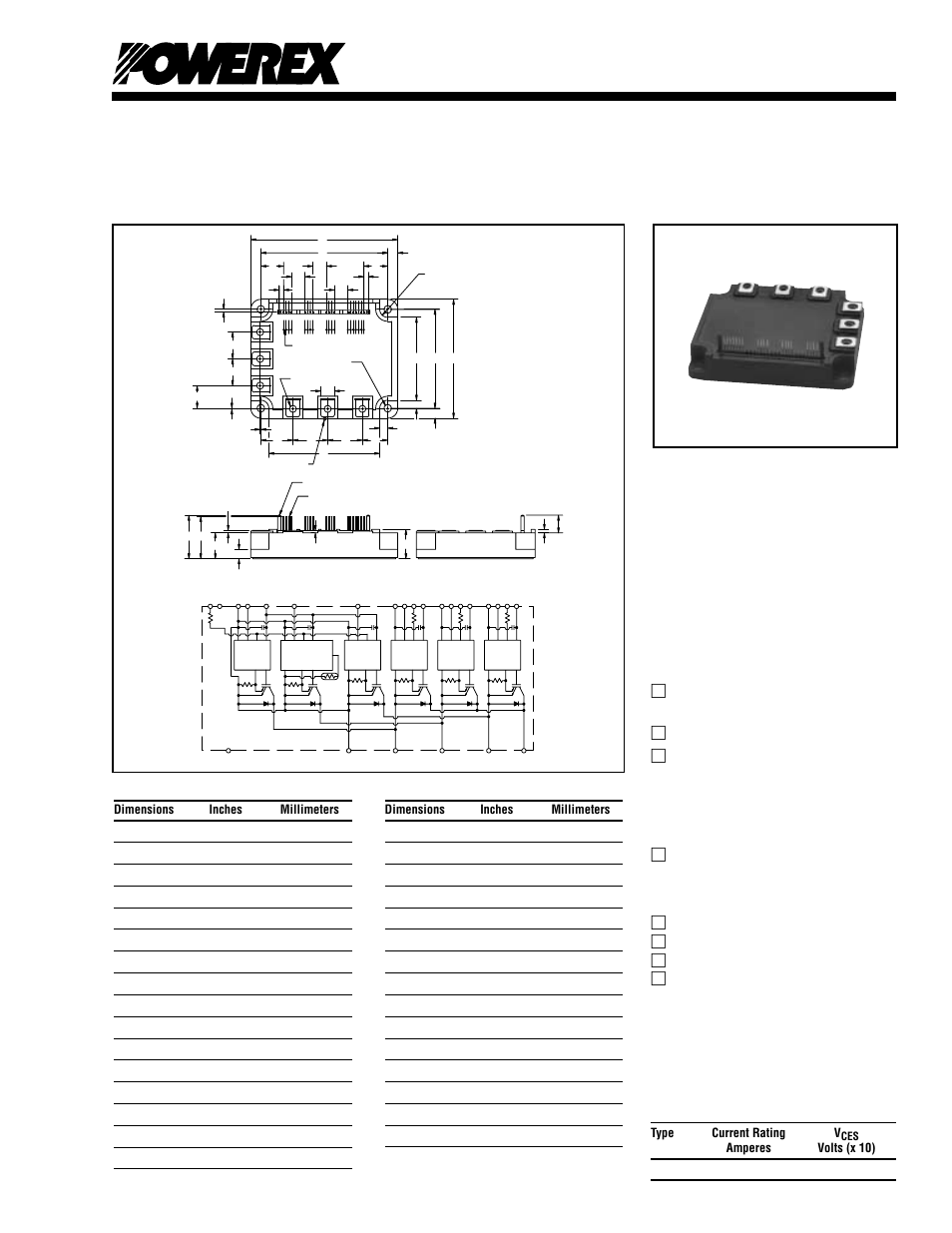 Intellimod™ module | C&H Technology PM75CSD060 User Manual | Page 2 / 5