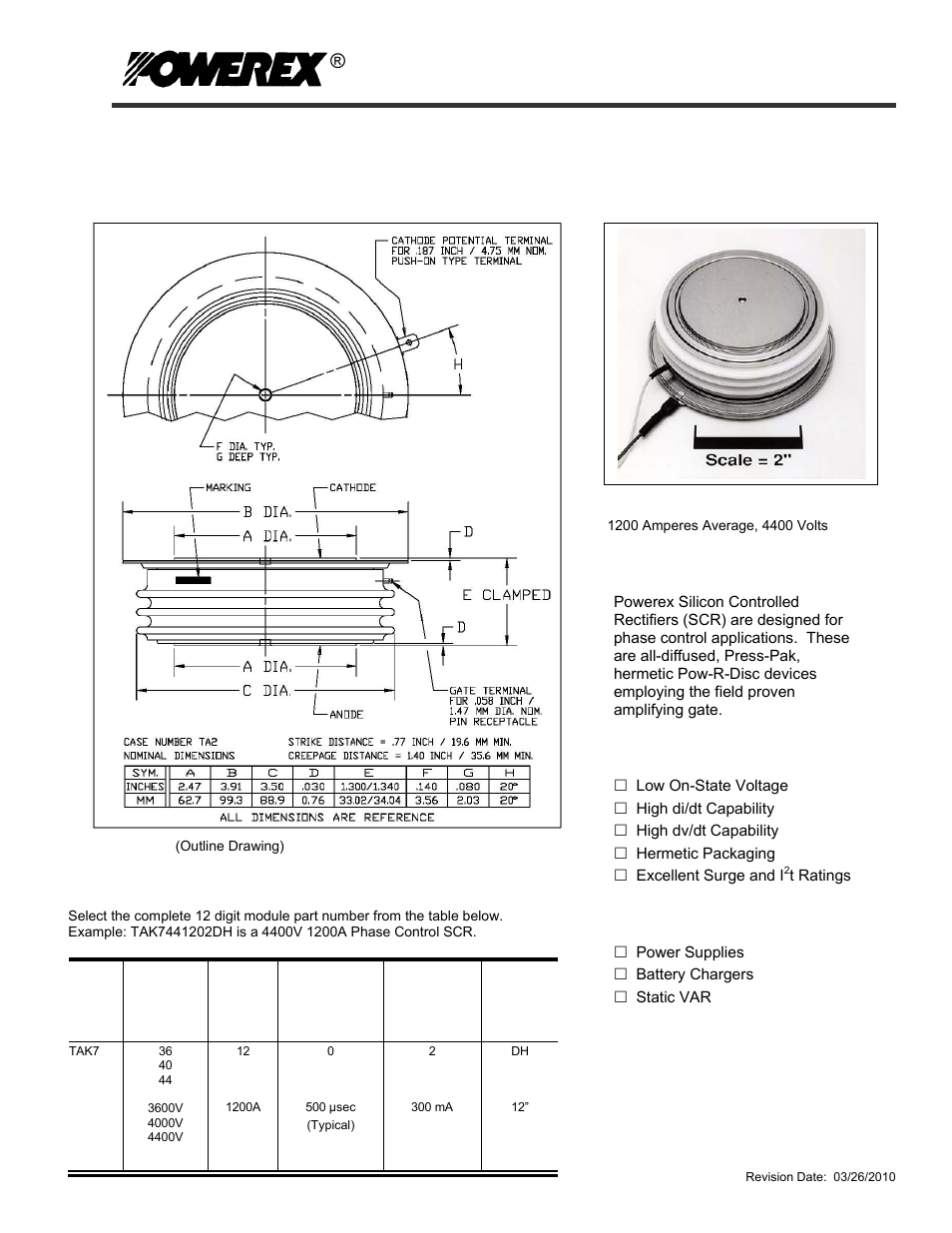 C&H Technology TAK7--12 User Manual | Page 2 / 5
