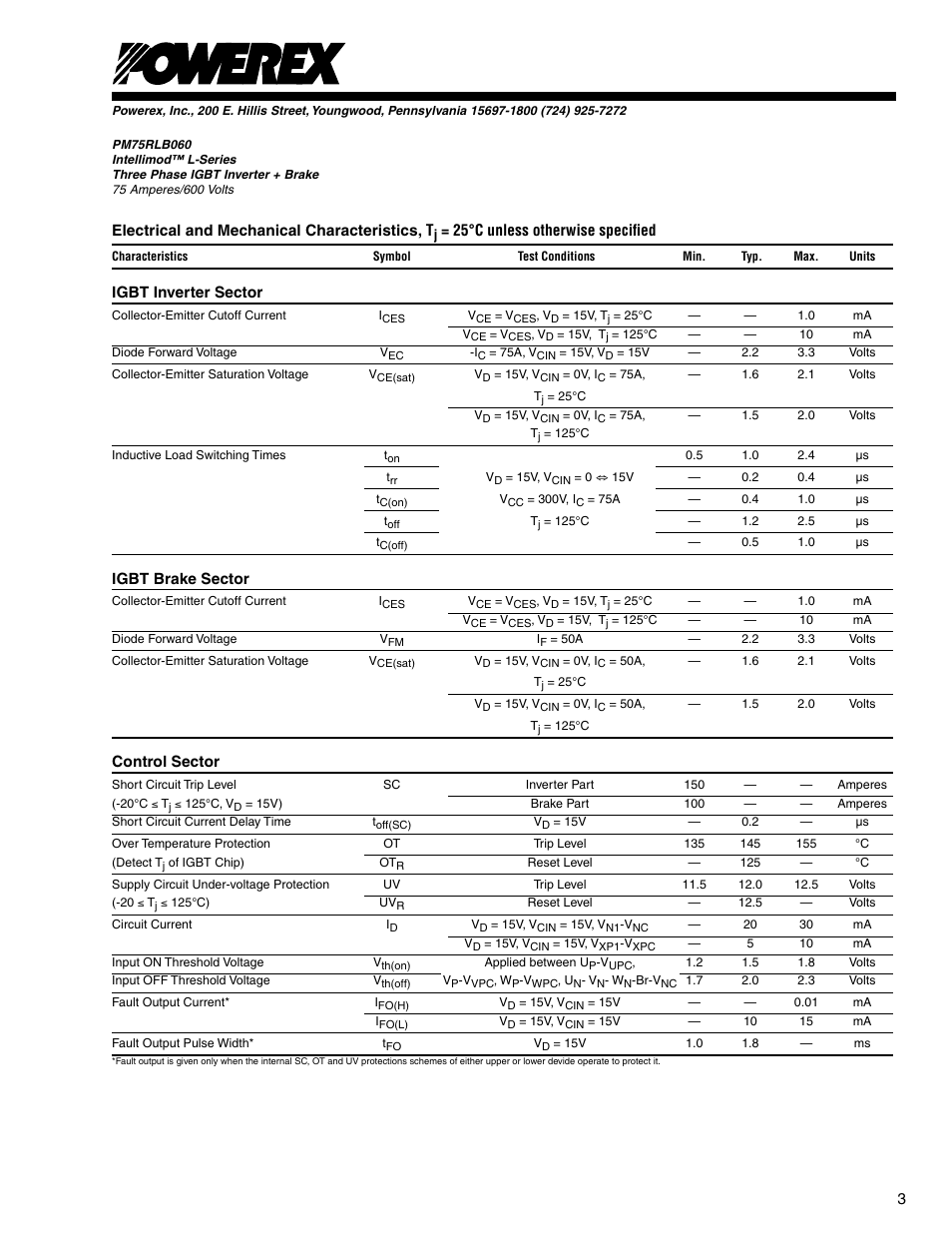 C&H Technology PM75RLB060 User Manual | Page 4 / 7