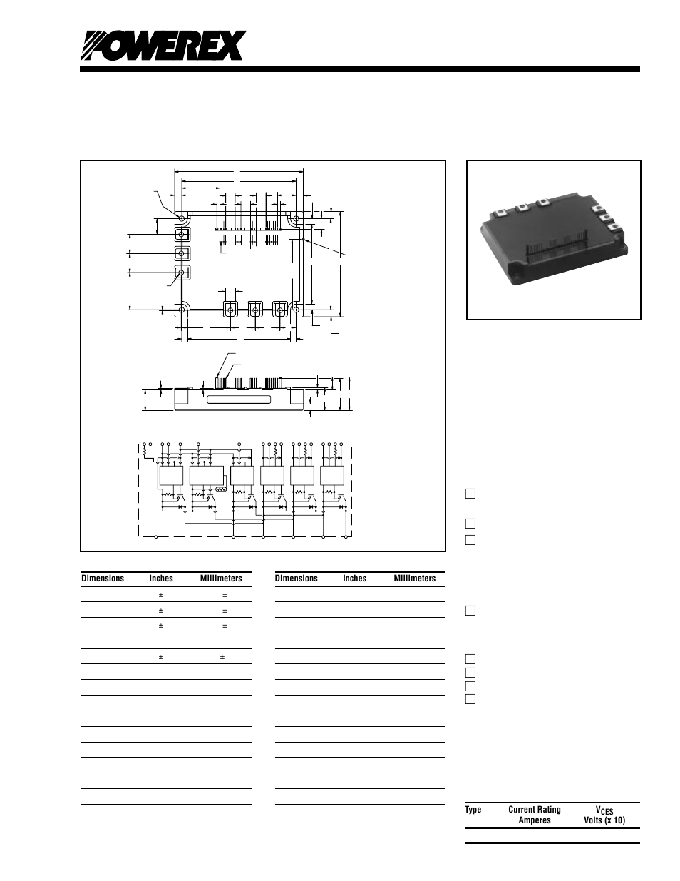 Intellimod™ module | C&H Technology PM300CSD060 User Manual | Page 2 / 5
