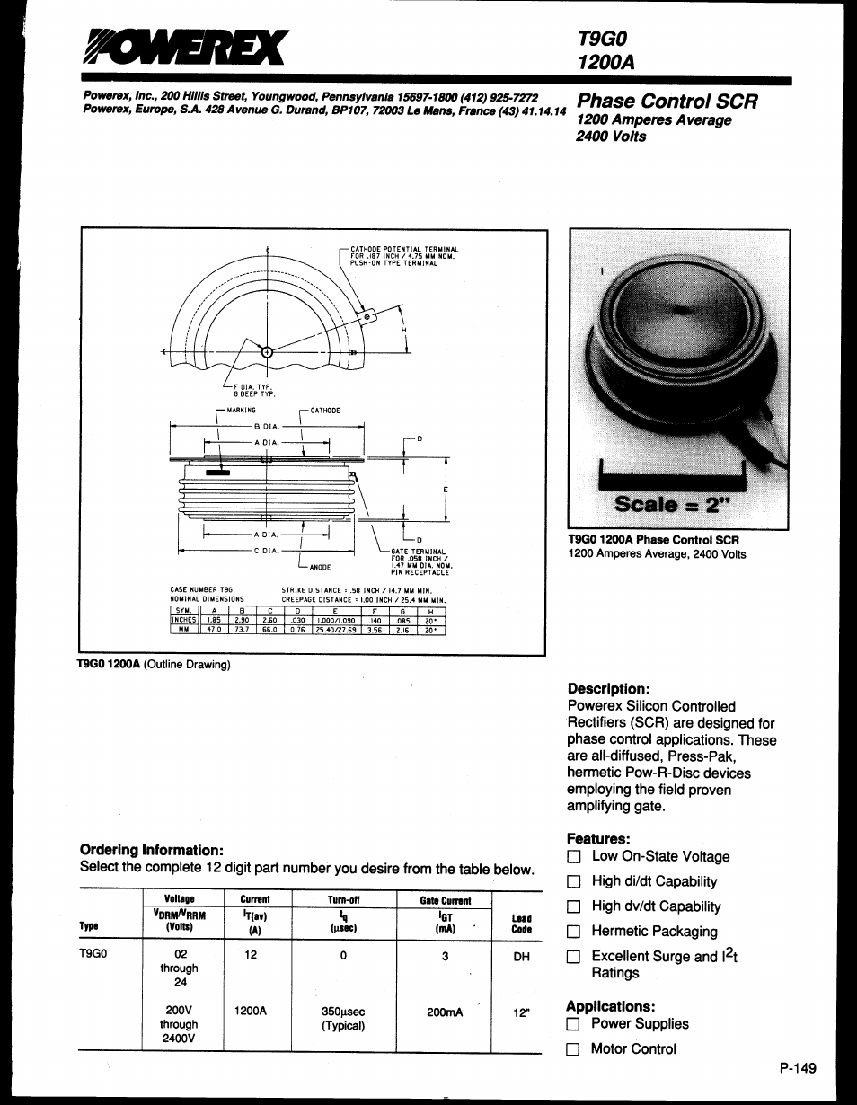 C&H Technology T9G0--12 User Manual | Page 2 / 5