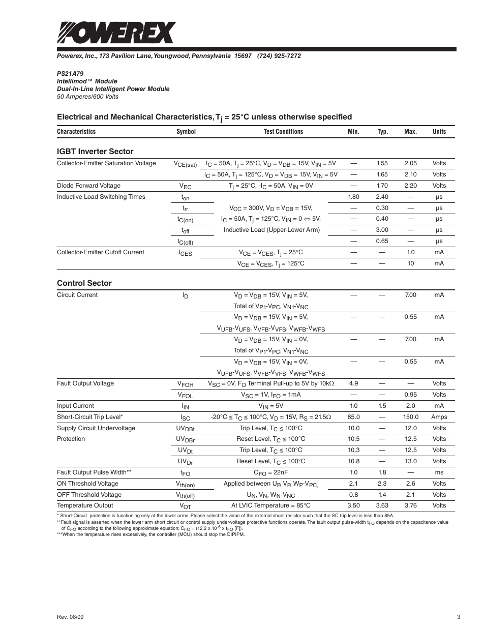 C&H Technology PS21A79 User Manual | Page 4 / 8