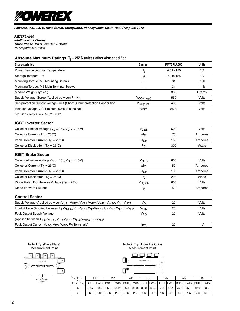 C&H Technology PM75RLA060 User Manual | Page 3 / 7