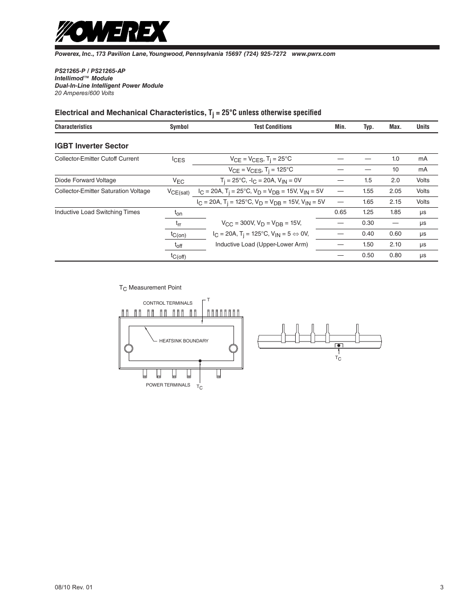 C&H Technology PS21265-AP User Manual | Page 4 / 9