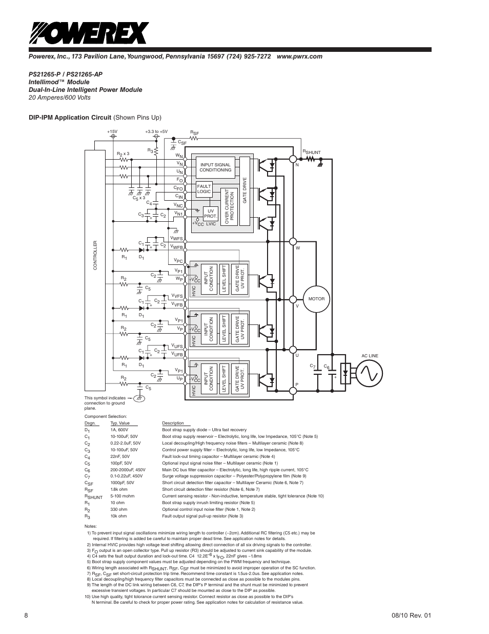 C&H Technology PS21265-AP User Manual | Page 9 / 9