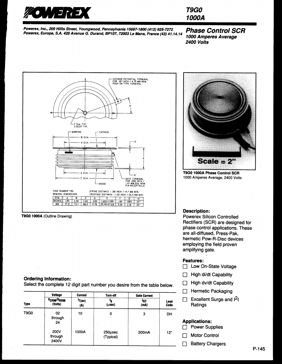 C&H Technology T9G0--10 User Manual | Page 2 / 5