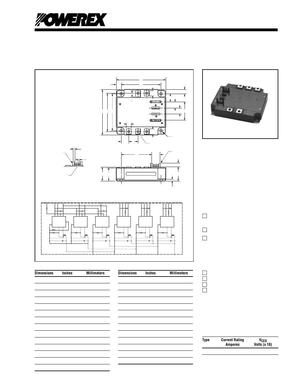 Intellimod™ module | C&H Technology PM200CVA060 User Manual | Page 2 / 7