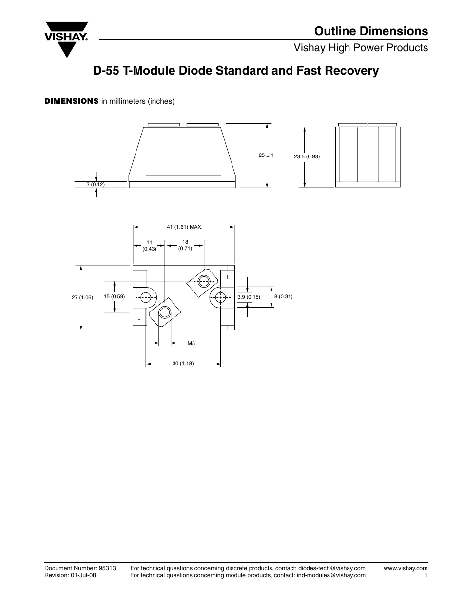 Vishay high power products | C&H Technology T..HF Series User Manual | Page 12 / 13
