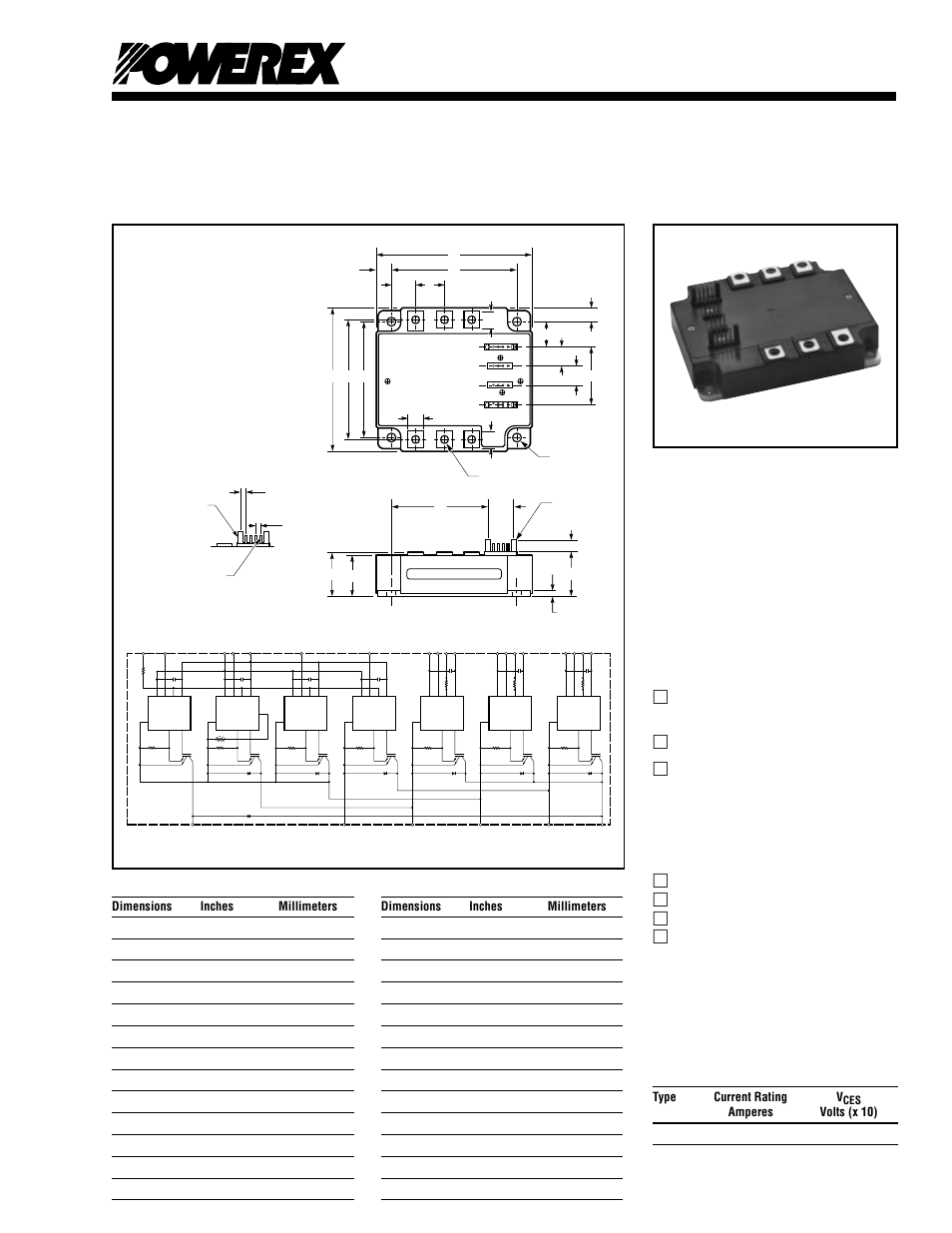 Intellimod™ module | C&H Technology PM75RVA060 User Manual | Page 2 / 9