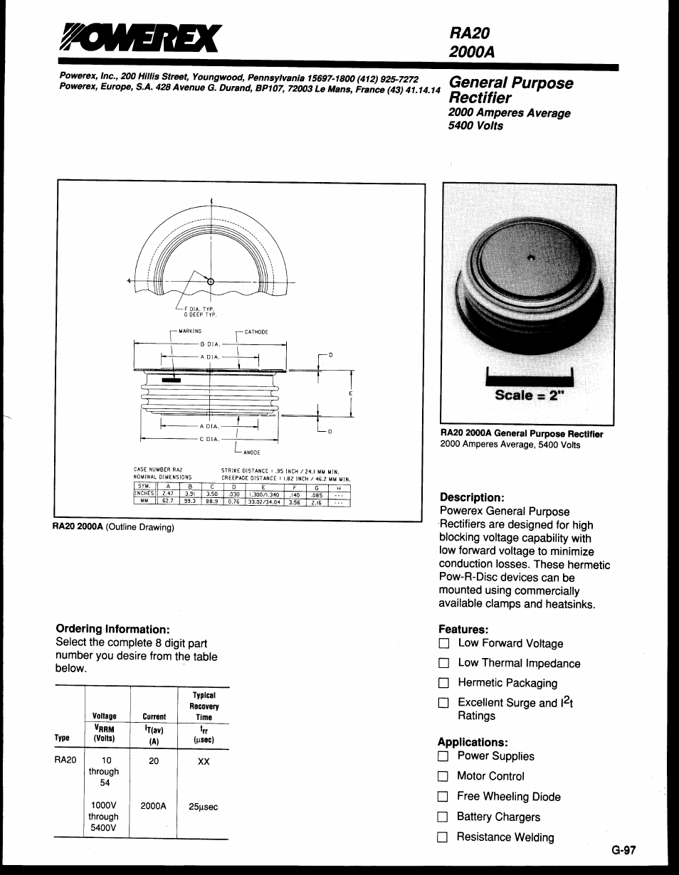 C&H Technology RA20--20 User Manual | Page 2 / 5