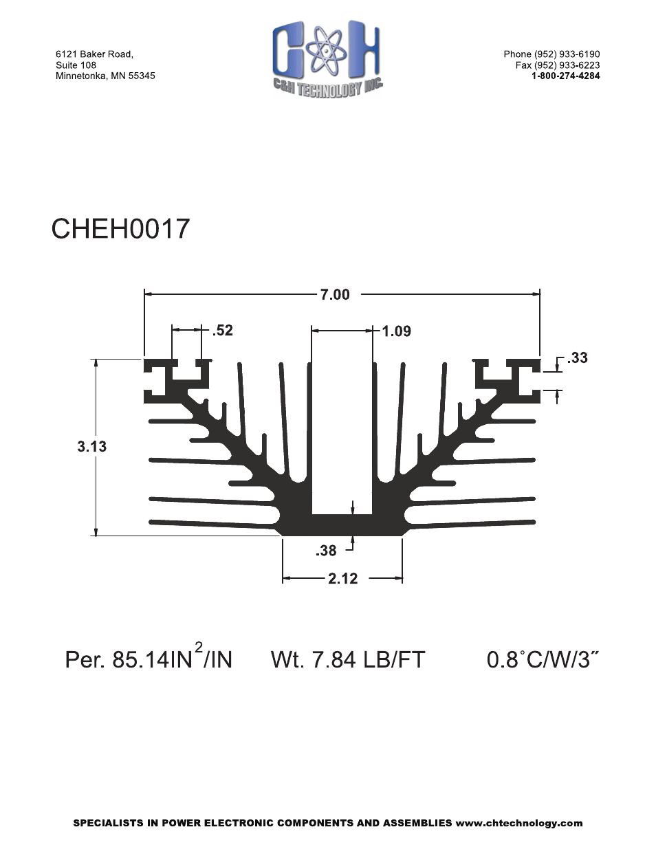 C&H Technology CHEH0017 User Manual | Page 2 / 2