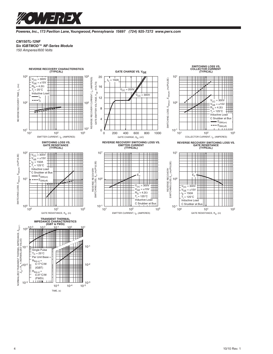 C&H Technology CM150TL-12NF User Manual | Page 5 / 5
