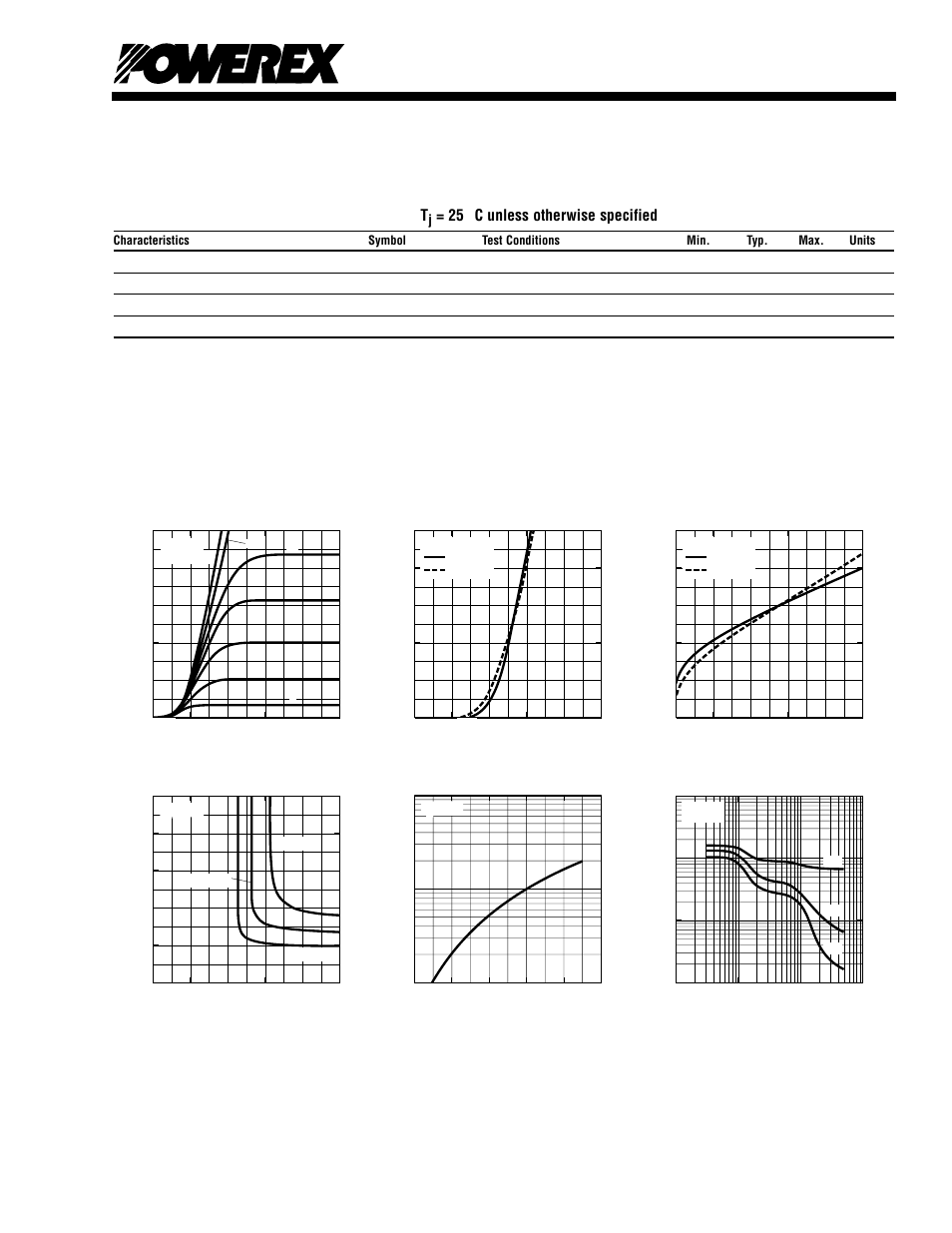 Thermal and mechanical characteristics, t, 25 ° c unless otherwise specified | C&H Technology CM100E3U-24H User Manual | Page 4 / 5