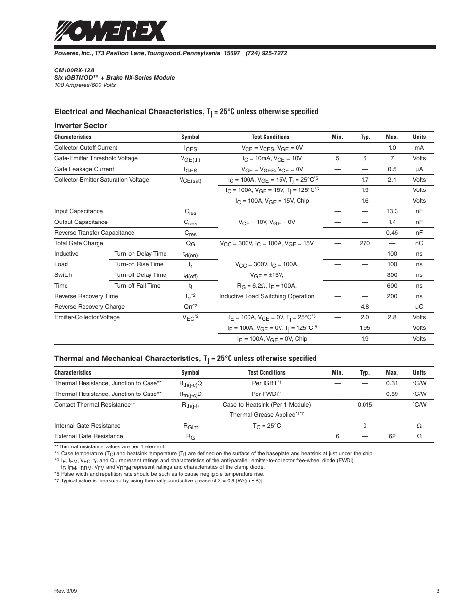 C&H Technology CM100RX-12A User Manual | Page 4 / 7