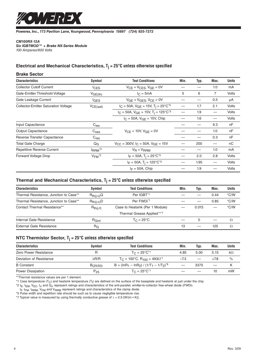 C&H Technology CM100RX-12A User Manual | Page 5 / 7