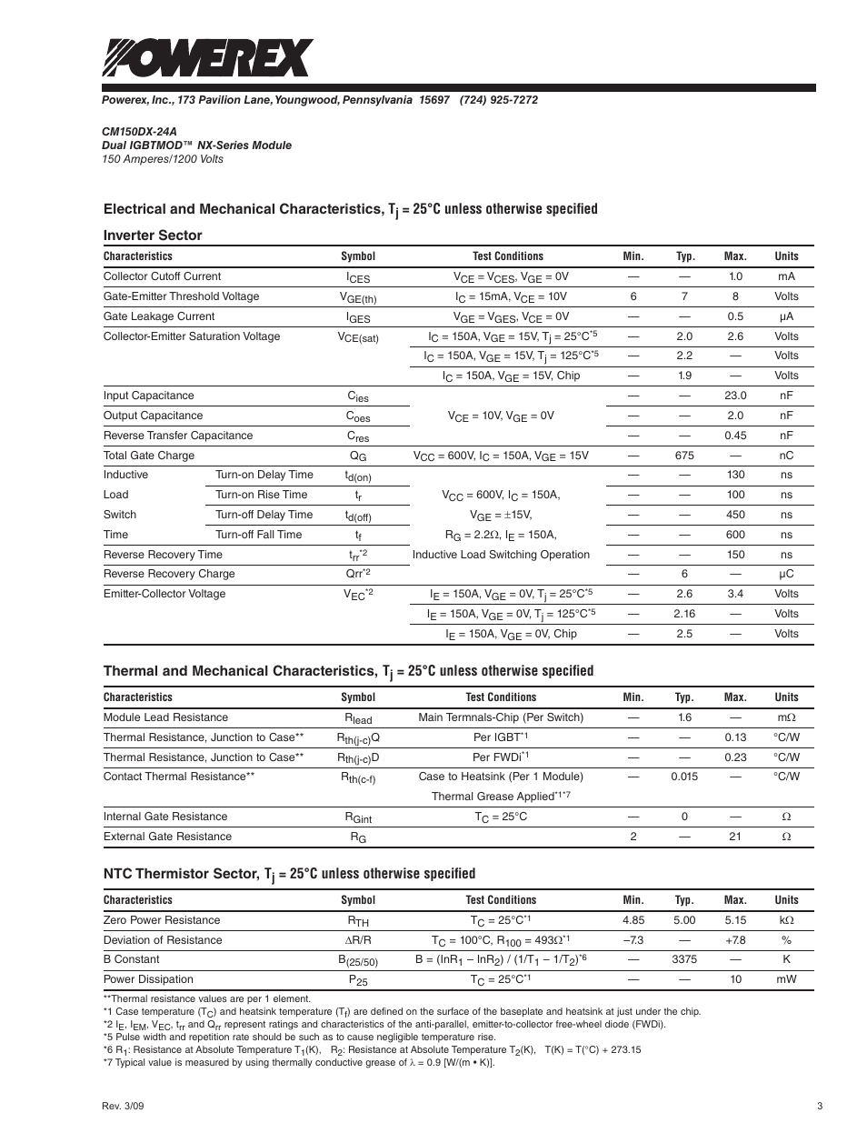 C&H Technology CM150DX-24A User Manual | Page 4 / 6