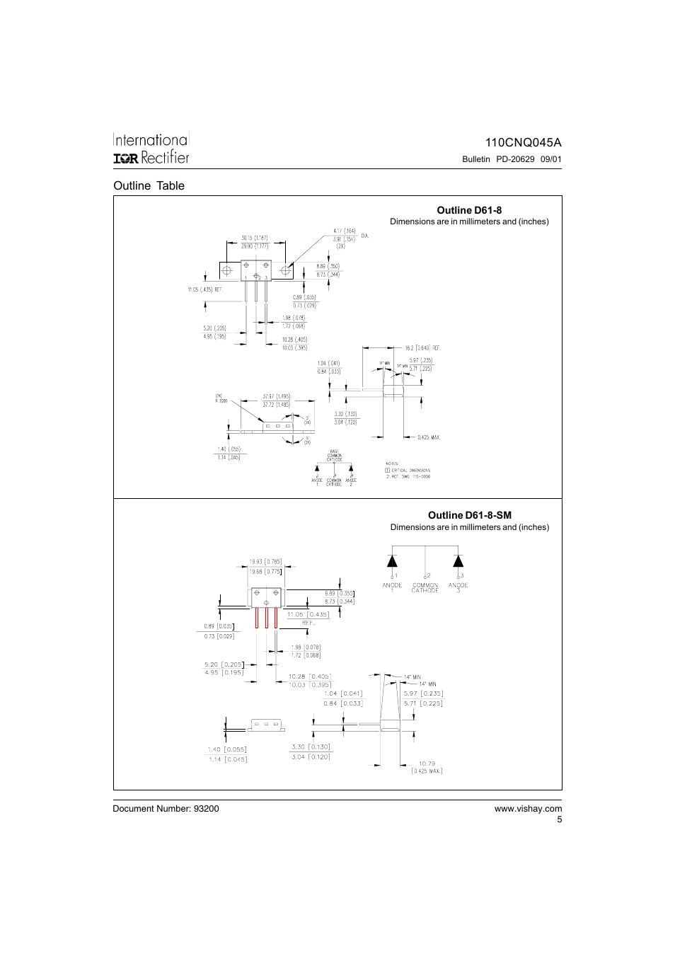 C&H Technology 110CNQ045A User Manual | Page 6 / 8