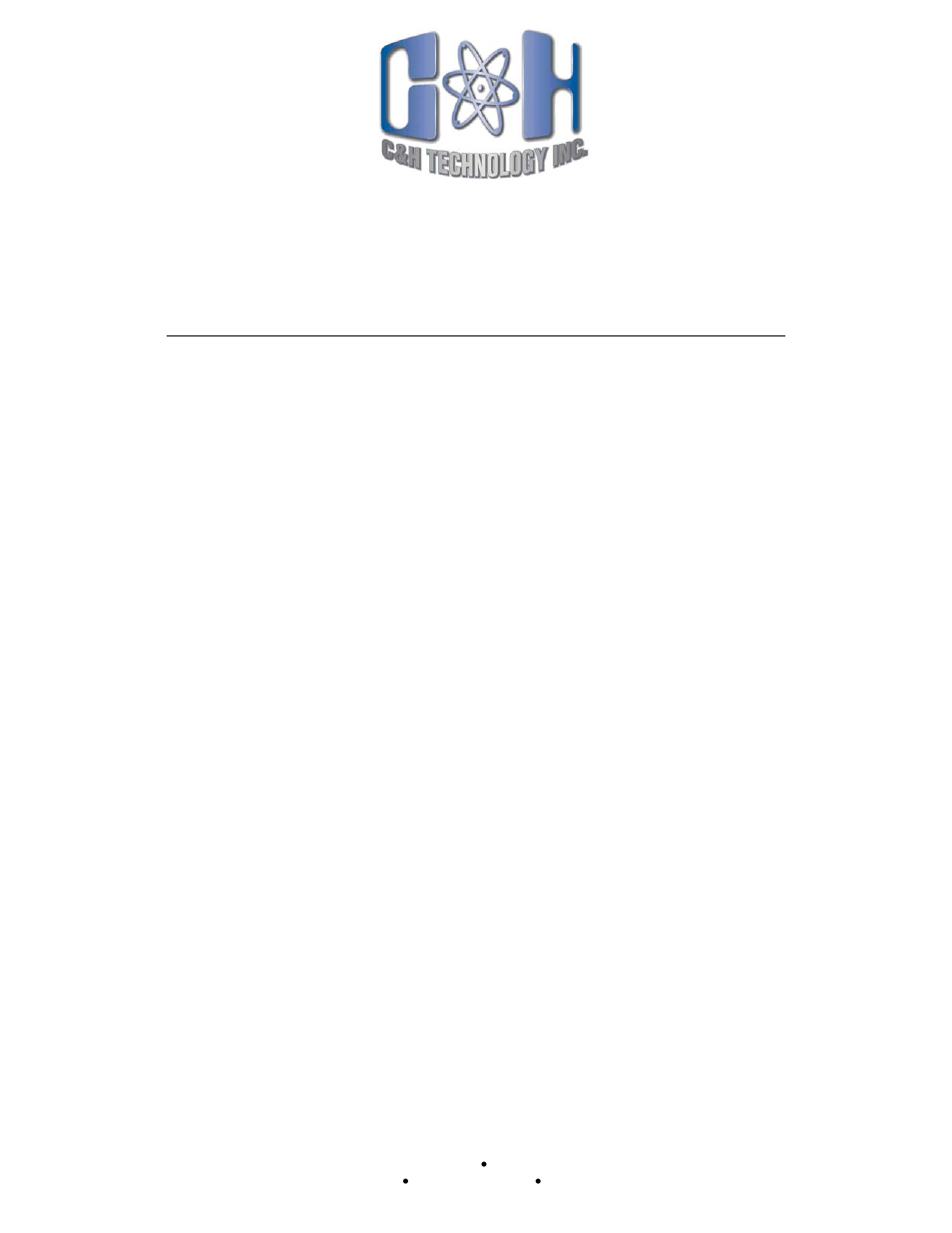C&H Technology C070D-KNS CLAMPS Mounting Instructions User Manual | 1 page