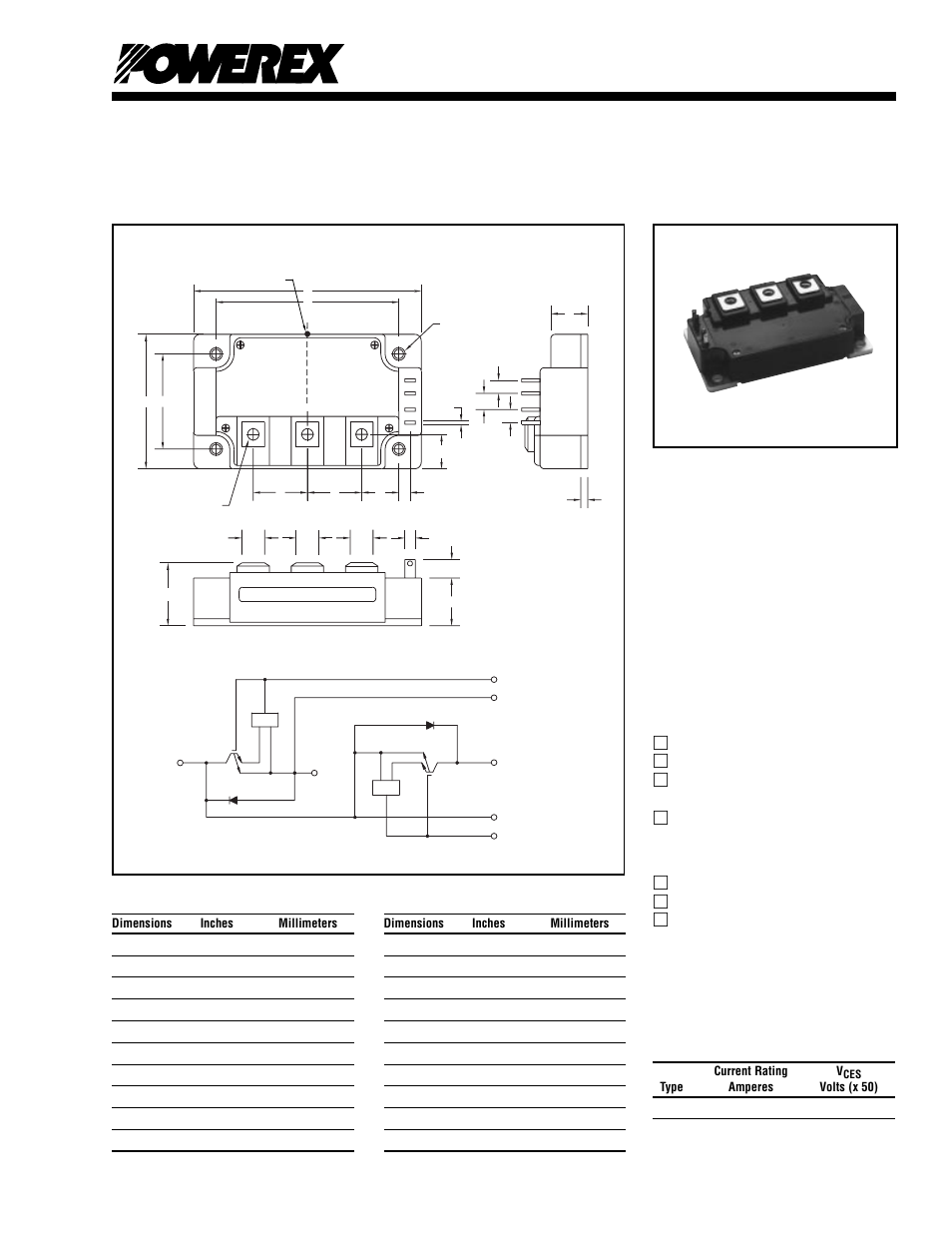 Trench gate design dual igbtmod | C&H Technology CM150DU-24F User Manual | Page 2 / 5