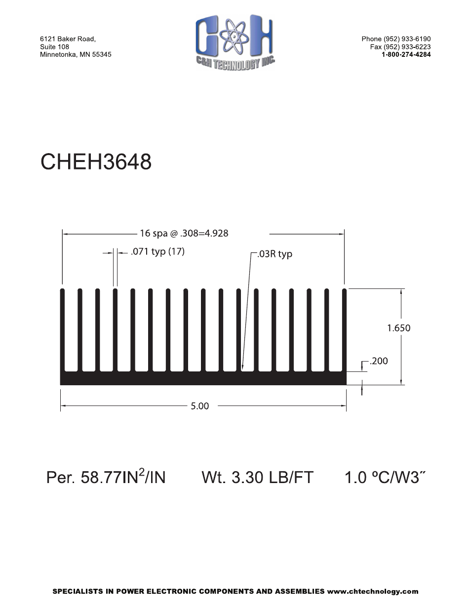 C&H Technology CHEH3648 User Manual | Page 2 / 2