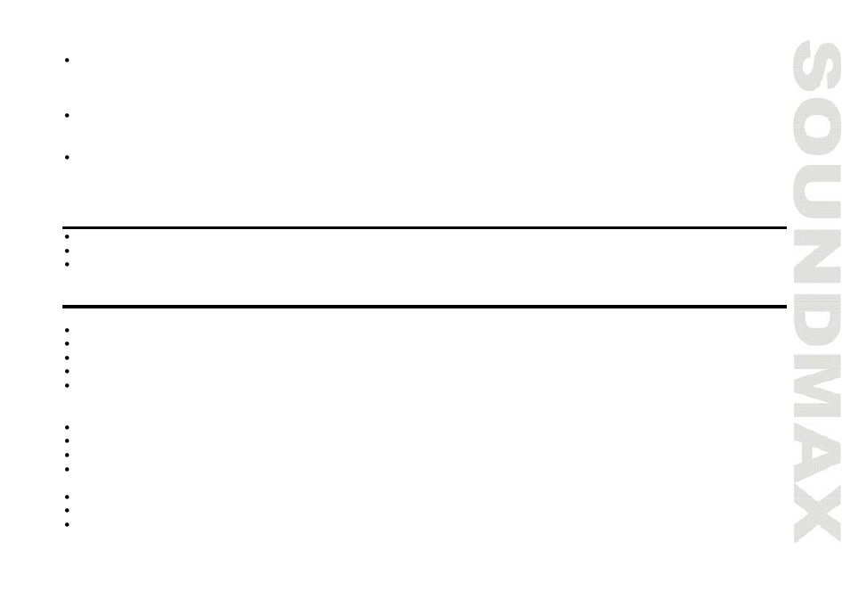 Setting the clock, Radio operation | SoundMax SM-2503 User Manual | Page 3 / 9