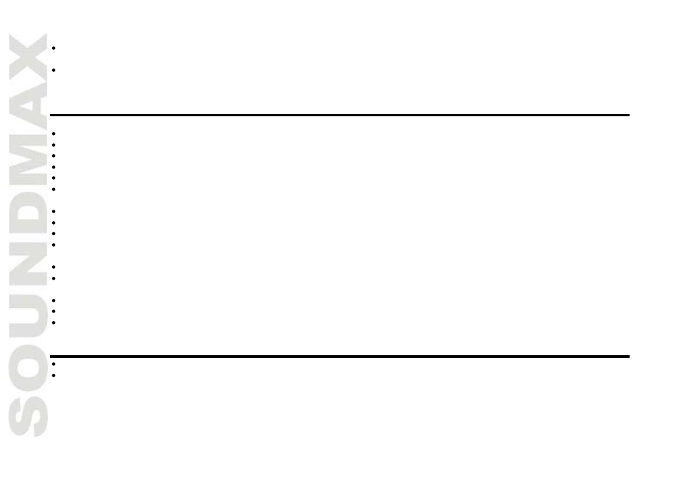 Alarm operation, Maintenance and care | SoundMax SM-2503 User Manual | Page 4 / 9