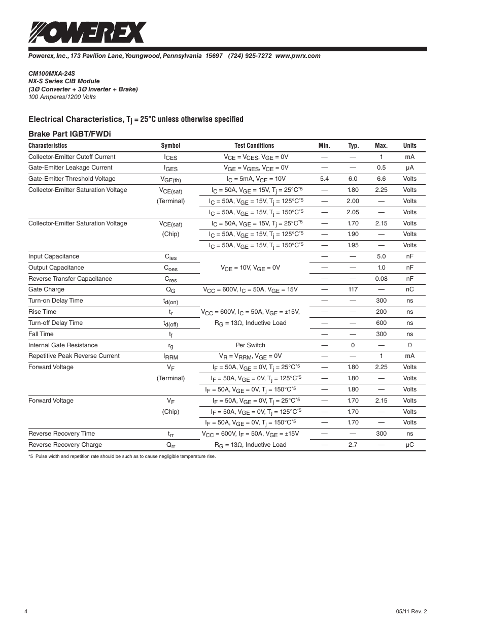 C&H Technology CM100MXA-24S User Manual | Page 5 / 9